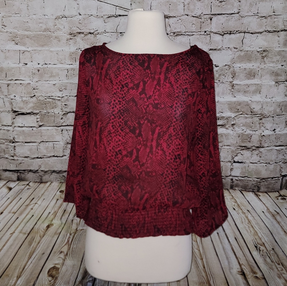 Michael Michael Kors Top Size S Reptile